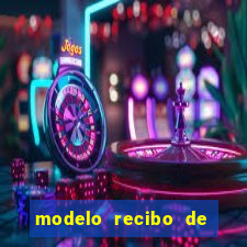 modelo recibo de pagamento autonomo